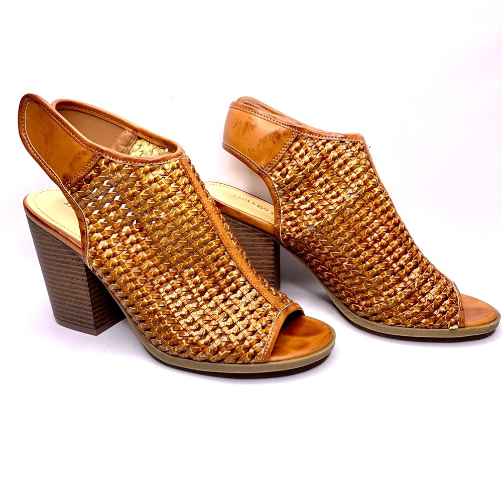 Women’s Indigo Rd. brown woven heel mules-9